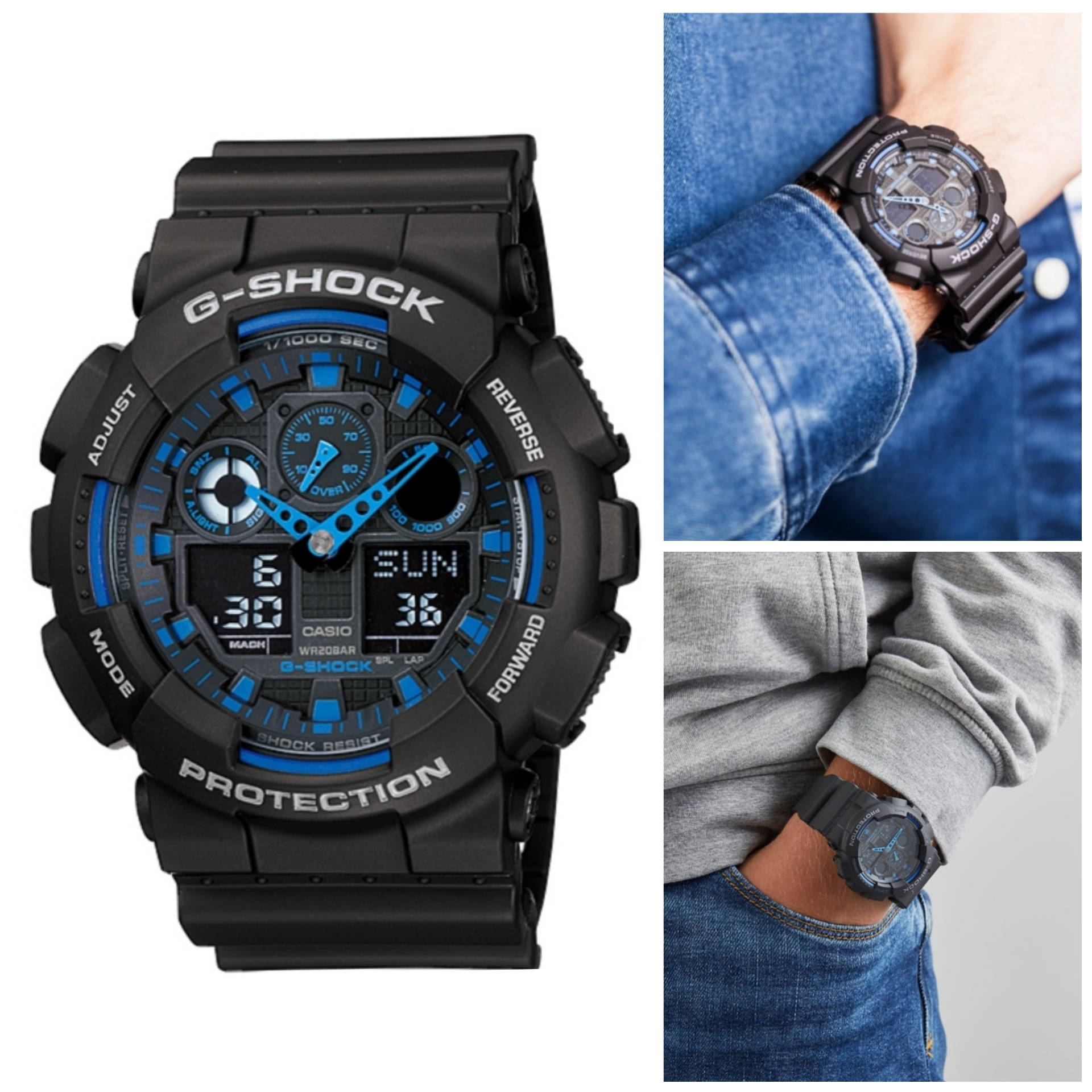 GA-100-1A2 CASIO G-SHOCK