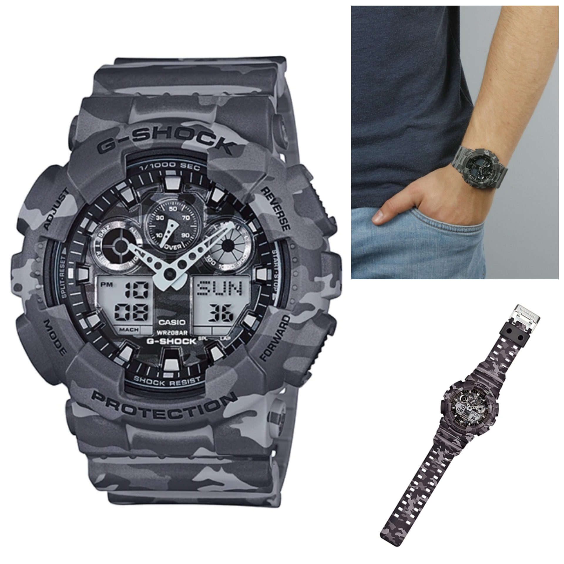 GA-100CM-8A CASIO G-SHOCK