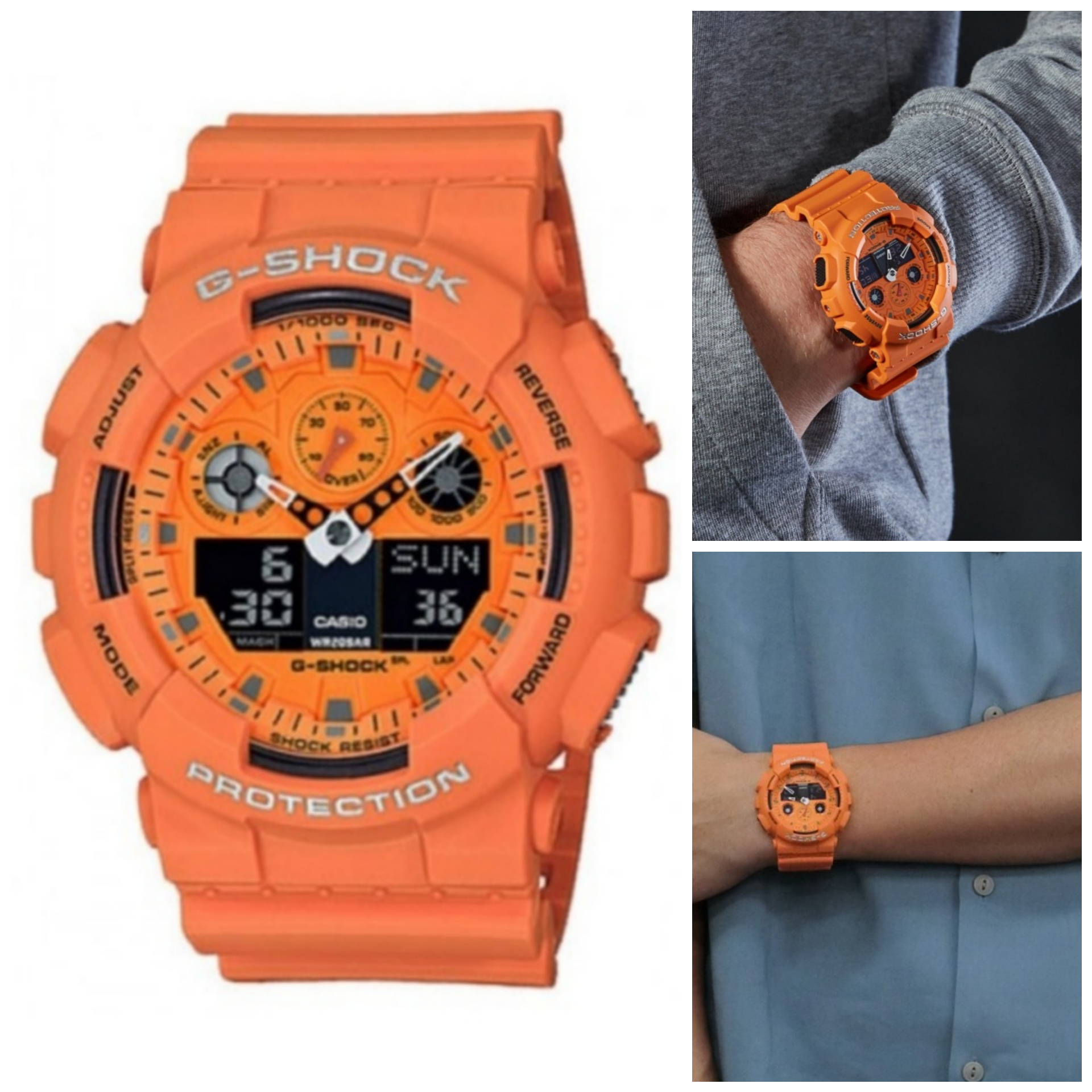 GA-100RS-4A CASIO G-SHOCK