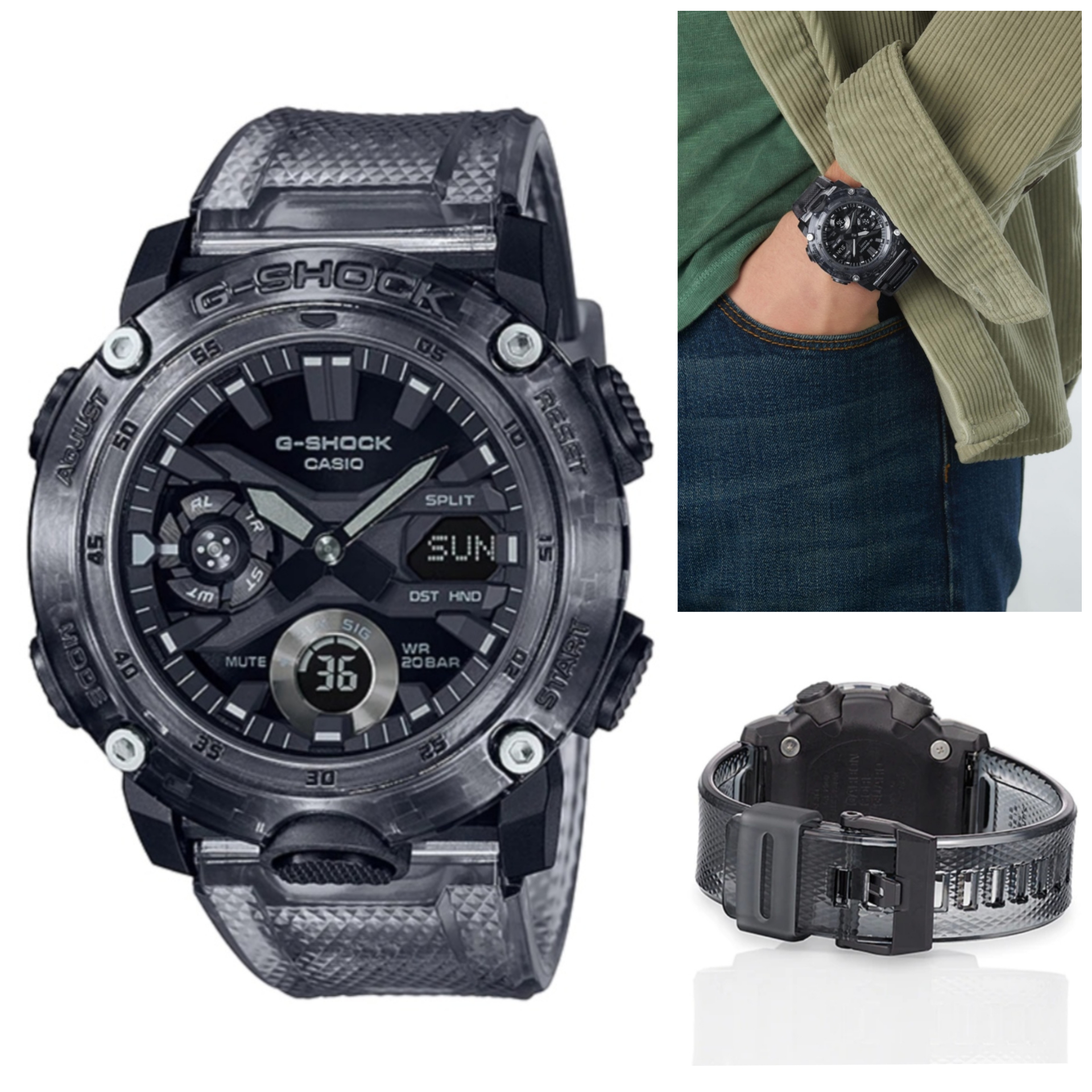 GA-2000SKE-8A CASIO G-SHOCK