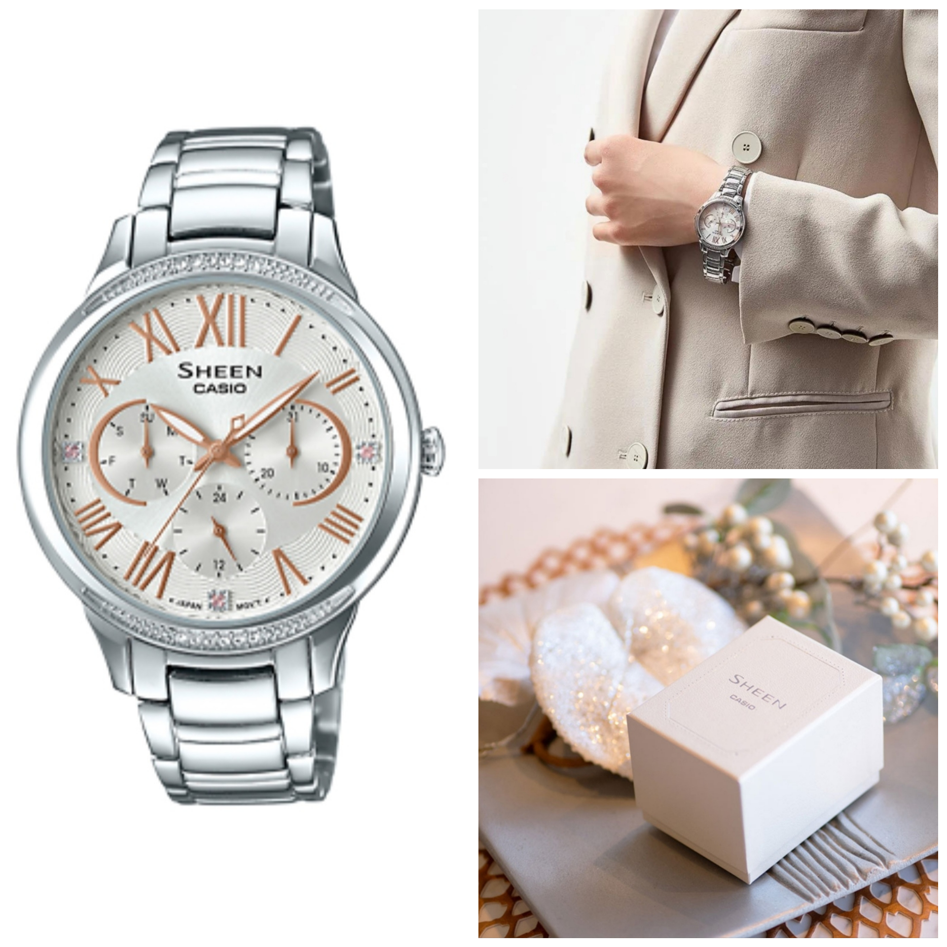 SHE-3058D-7A CASIO Sheen