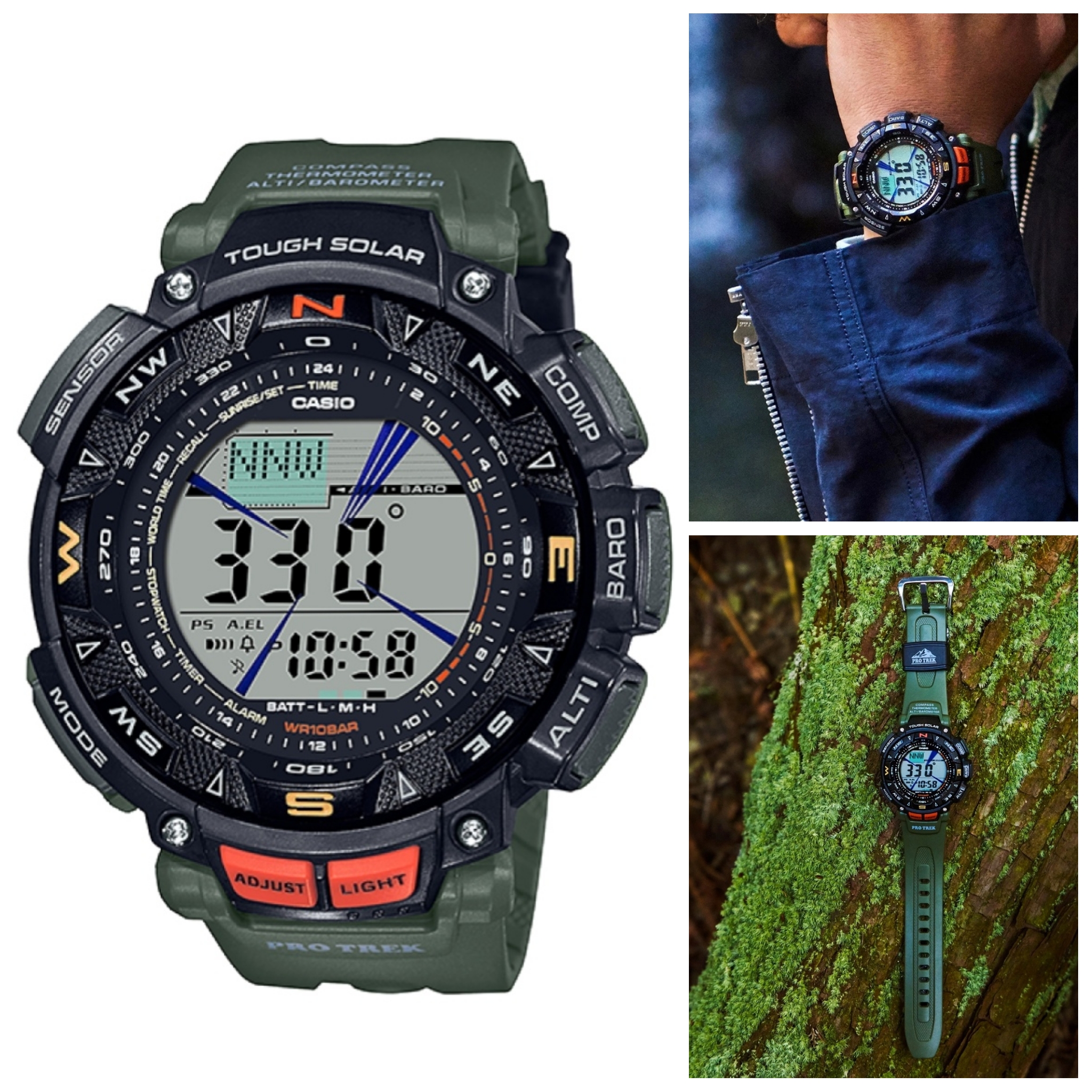 PRG-240-3 CASIO PRO TREK