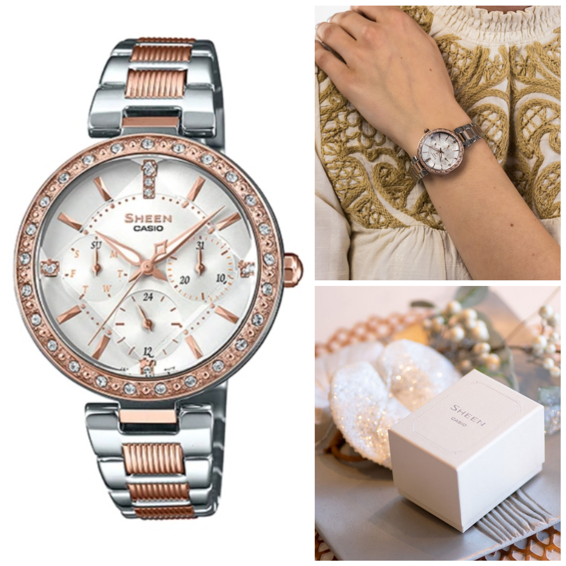 SHE-3068SPG-7A Casio Sheen