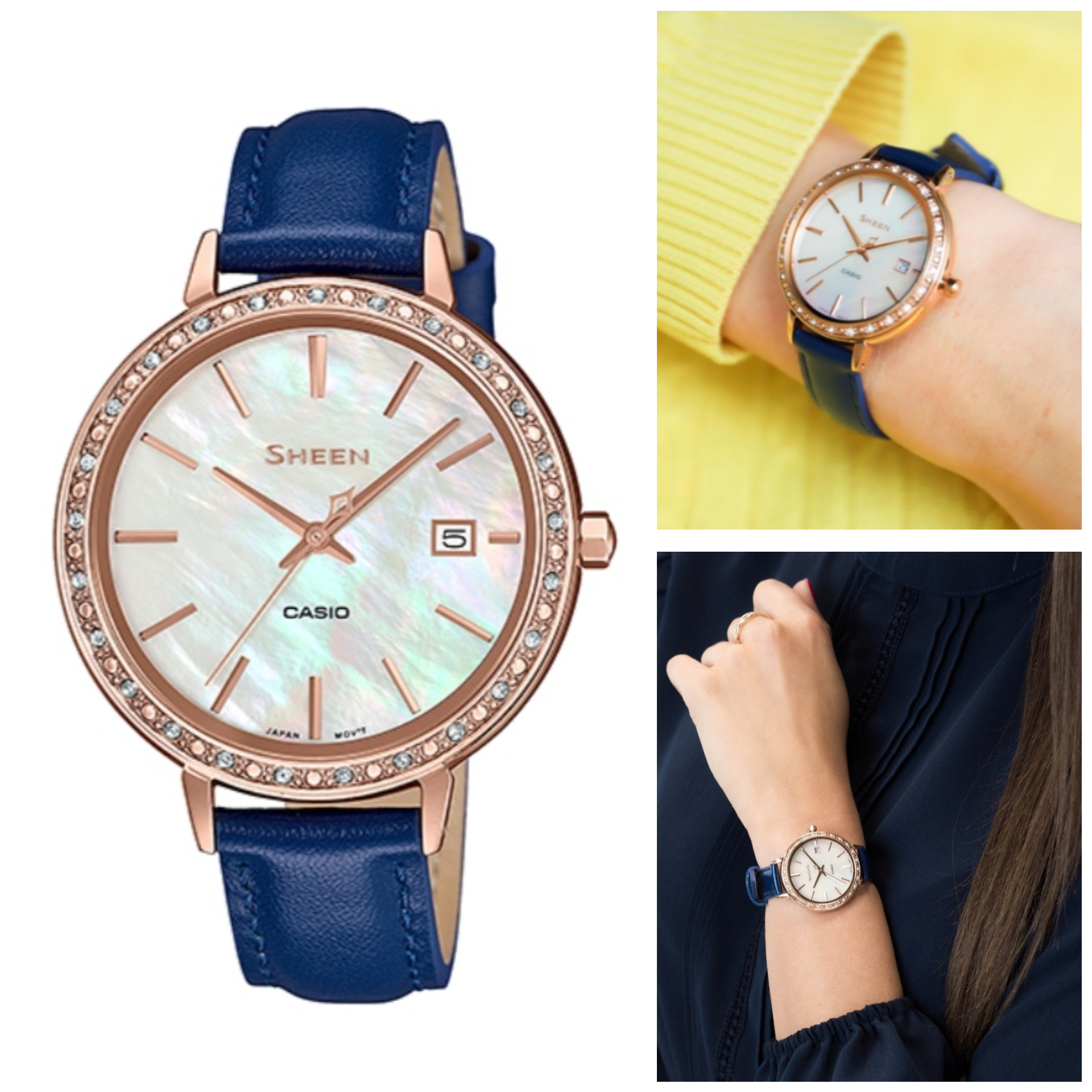 SHE-4052PGL-7A Casio Sheen