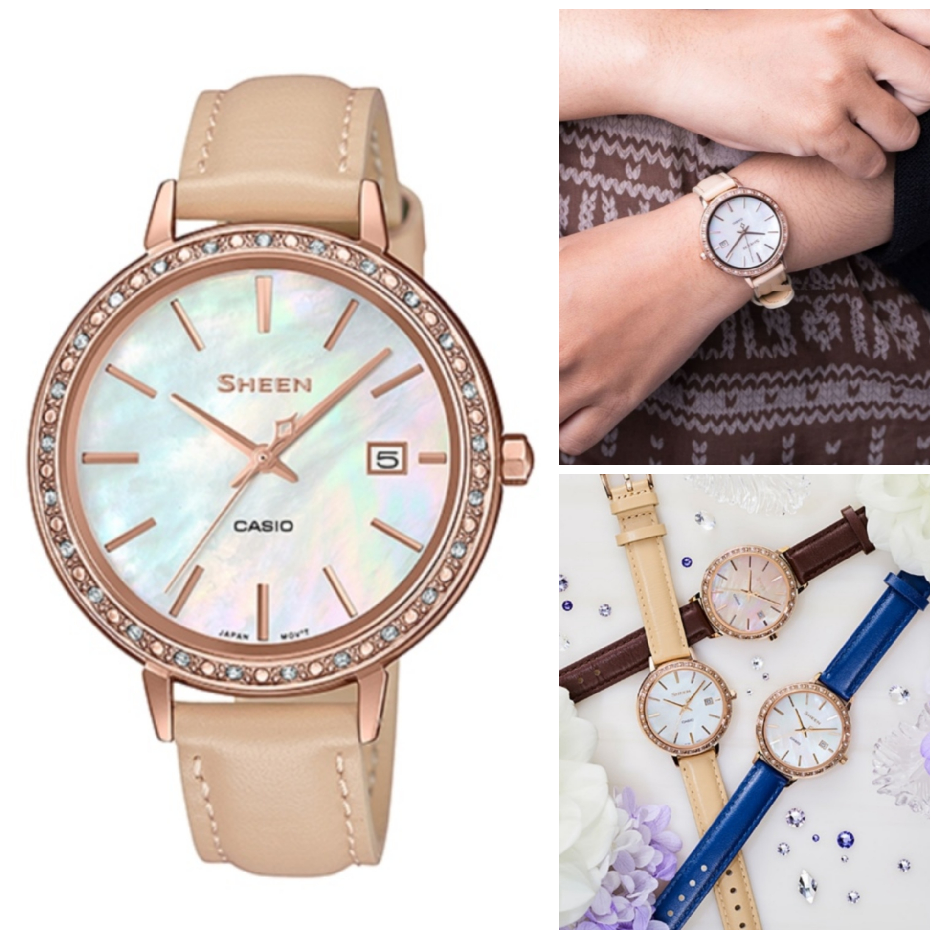 SHE-4052PGL-7B Casio Sheen