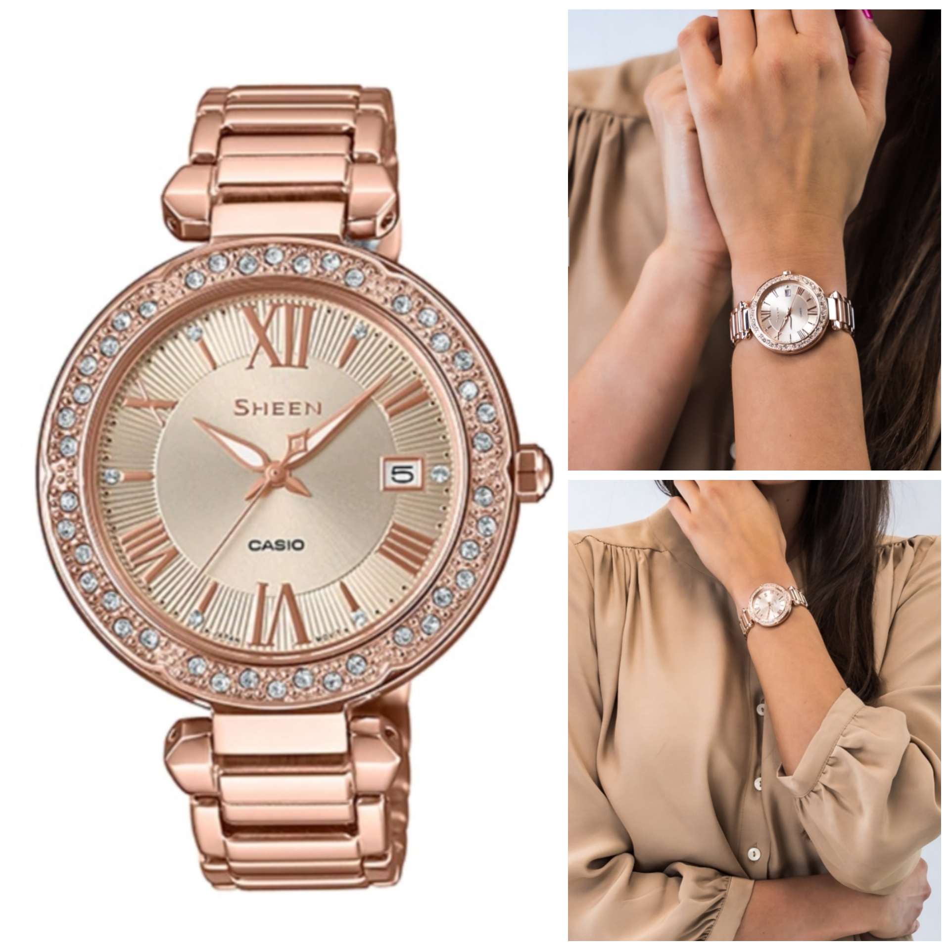 SHE-4057PG-4A Casio Sheen